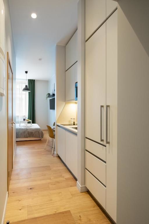 Апартаменты Modern Design Studio Apartment In Riga Center Рига-26