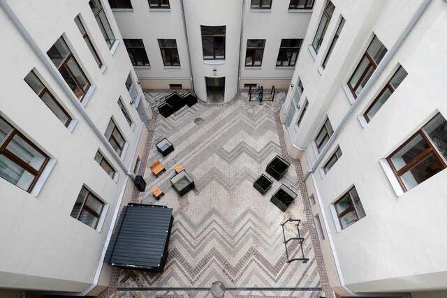 Апартаменты Modern Design Studio Apartment In Riga Center Рига-16